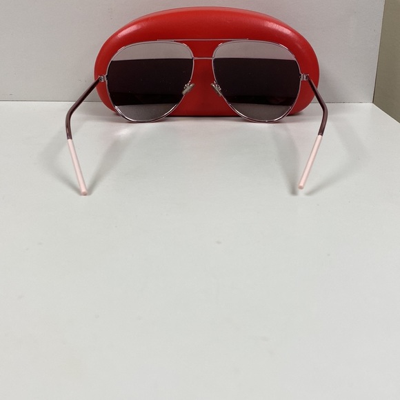 Dior Pink Blue Mirrored Logo Aviators NeverUsed - Picture 10 of 14